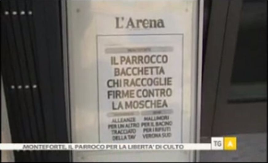 VIDEO. Moschea di Monteforte, noi vogliamo sia rispettata la legge!