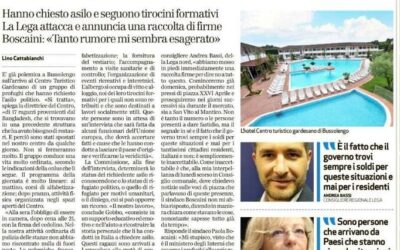 Gruppo di profughi in albergo, polemica tra Bassi e il sindaco